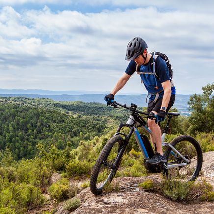 Vtt en montagne l'ete