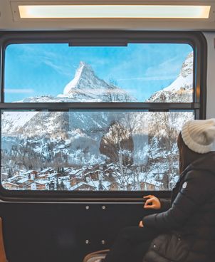Les stations de ski accessibles en train depuis les grandes villes