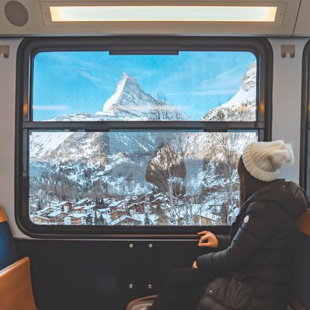 Les stations de ski accessibles en train depuis les grandes villes
